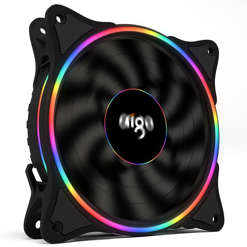 120mm 12V RGB PC Case Fan with 4-Pin Connector - additional detail photo 5