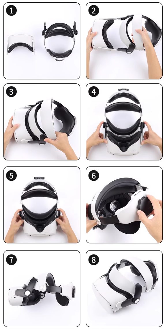 Oculus Quest 3 VR Head Strap - additional detail photo 7
