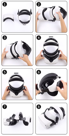 Oculus Quest 3 VR Head Strap - additional detail photo 7