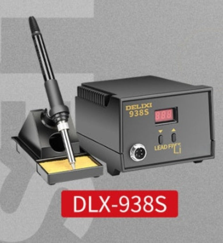 DELIXI 936S electric soldering iron 60w - Electronics Repair Essential - open kit or main tool view
