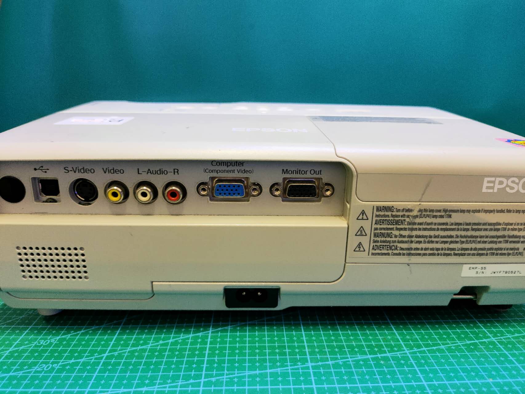 Projector Epson EMP-S5 For Home Use Projectors - Retail & Event Display - additional detail photo 4