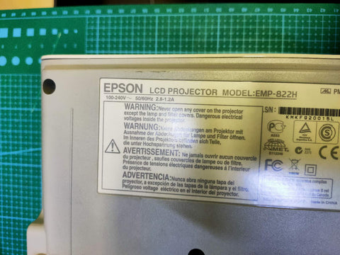 Projector Epson EMP-822H For Home Use Projectors - Retail & Event Display - additional detail photo 6