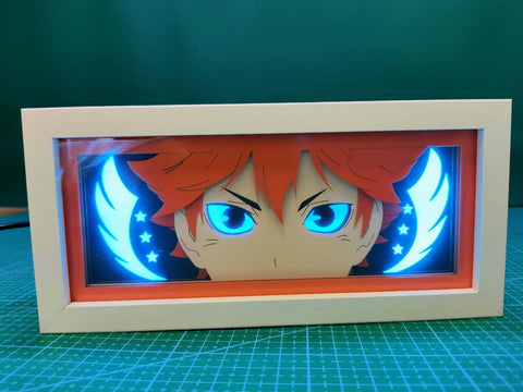 Anime-Style Night Light - Volleyball Character Pattern - main product photo