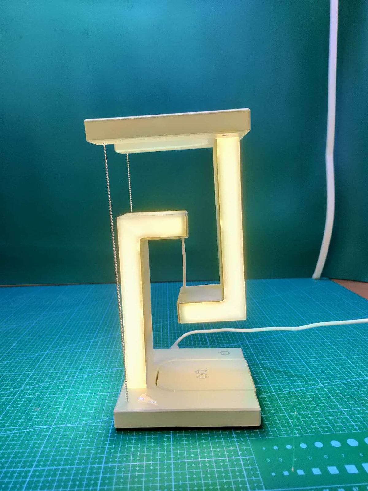 Tensegrity Wireless Charger With Desk Lamp - main product photo