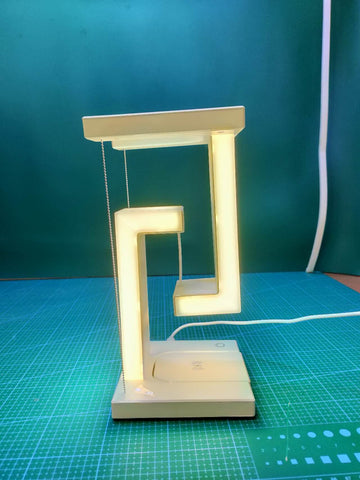 Tensegrity Wireless Charger With Desk Lamp - main product photo