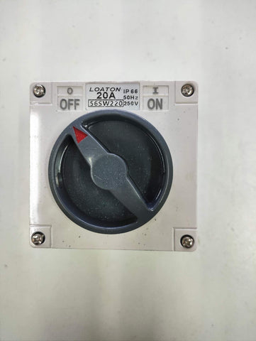 56SW 32A 5-Pin 500V Combination Switch / Socket IP66 - main unit or kit view