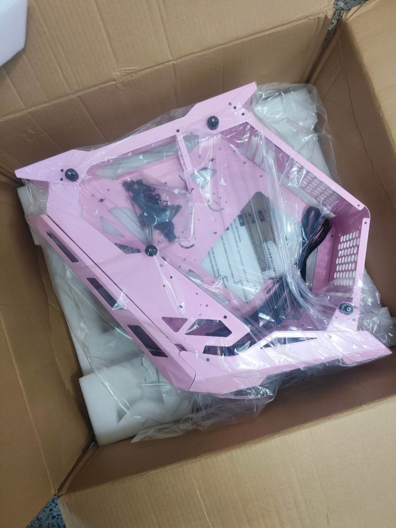 Miku-Style A1 PRO MATX Open-Frame Gaming Case - additional detail photo 4