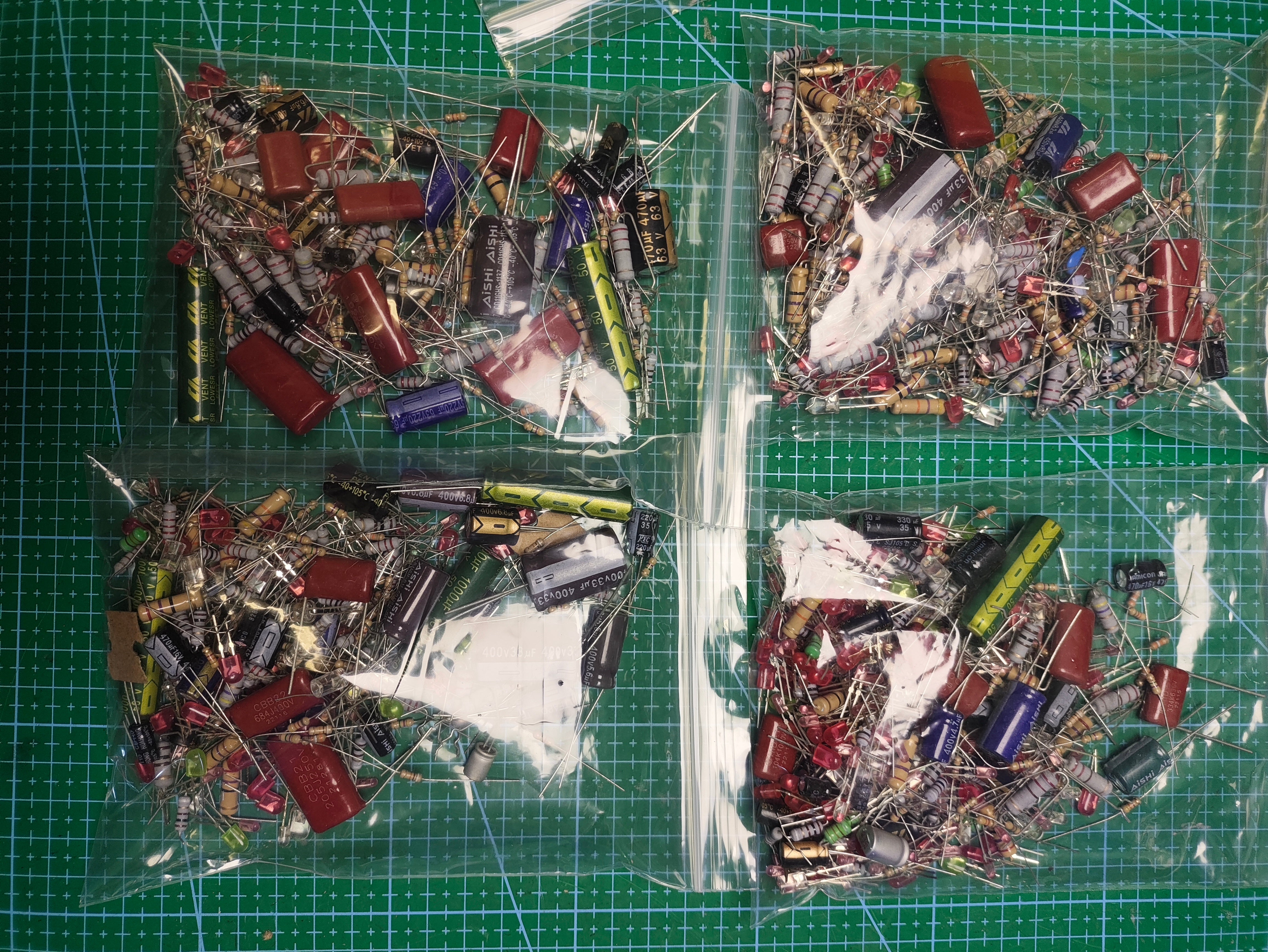 AEPC Mixed Through-Hole Components Grab Bag (Approx. 100g) - additional detail photo 5
