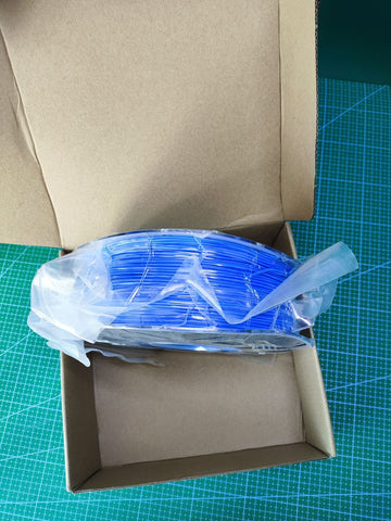 Blue 3D Printer Filament PLA - main product photo