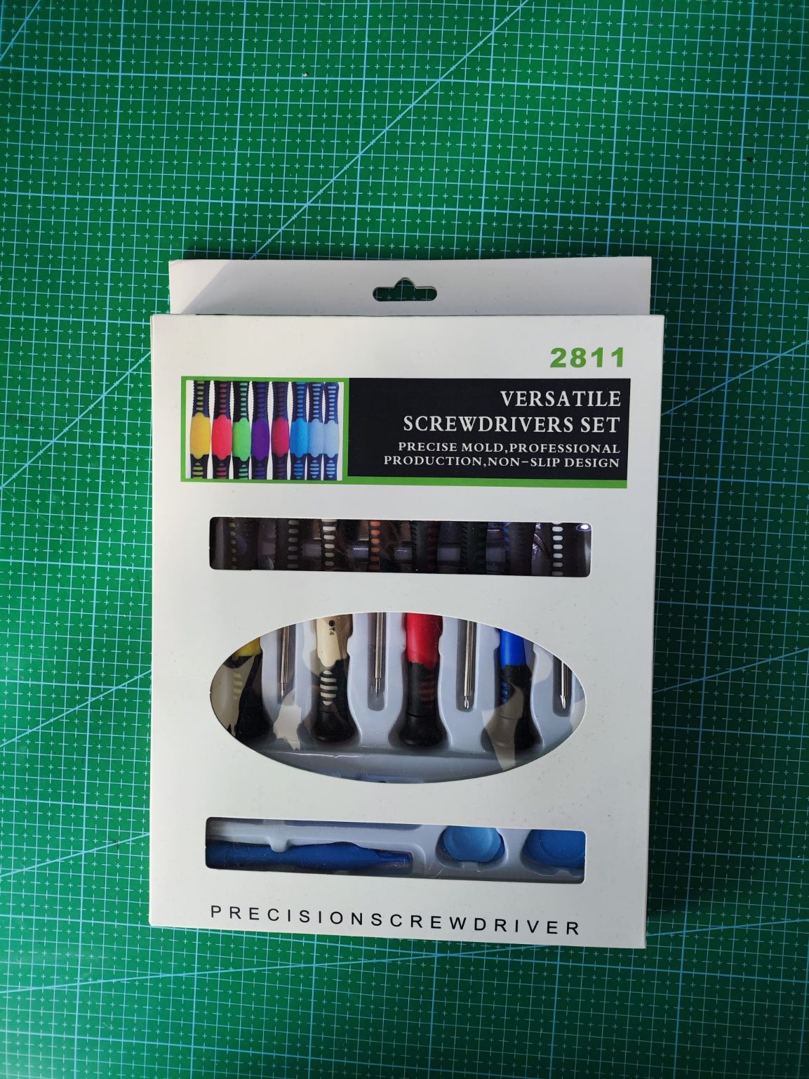 Precision Screwdriver & Opening Tool Kit for Phones, Tablets and Laptops - packaging proof