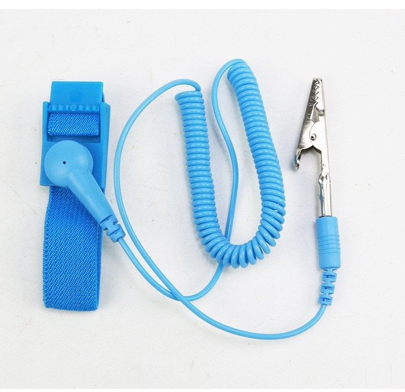 Anti-Static ESD Wristband - Wired Grounding Strap for Electronics Repair - Electronics Repair Essential - open kit or main tool view
