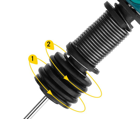 Manual Solder Sucker - Double-Ring Anti-Slip Aluminium Desoldering Pump - Electronics Repair Essential - included-tool detail