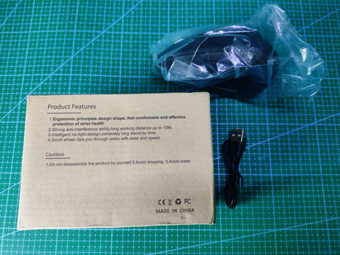 Ergonomic Mouse 2.4G Wireless Vertical Mouse with - included item or label detail