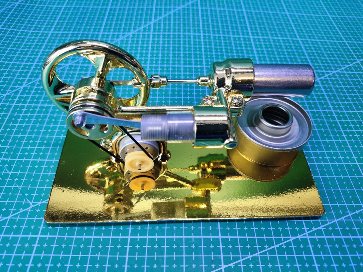 Hot Air Stirling Engine Experiment Model - Educational Mini Motor - main product photo
