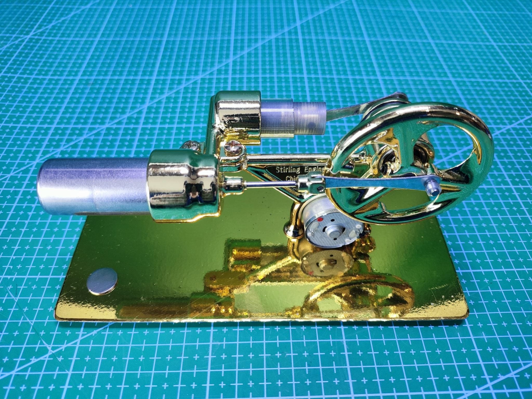 Hot Air Stirling Engine Experiment Model - Educational Mini Motor - additional detail photo 4