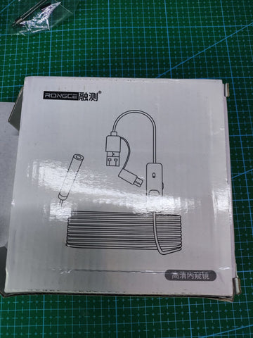 Endoscope Inspection Camera PC & Cell Phone 1080P 3.5M - included item or label detail