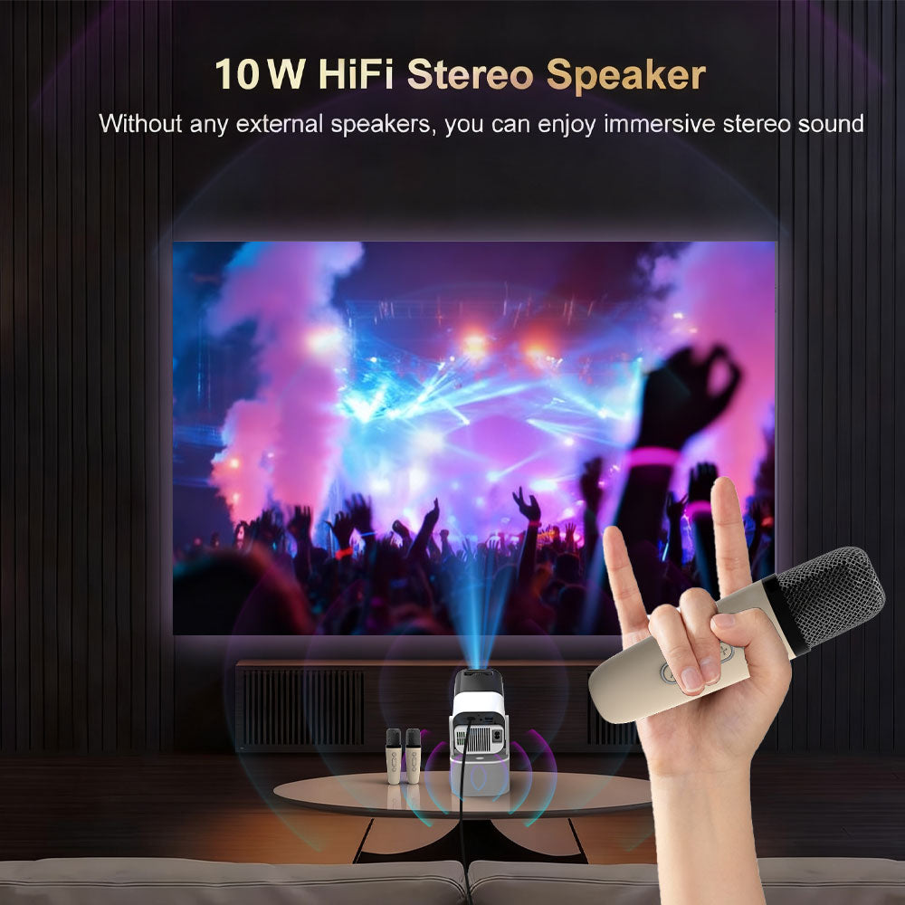 APEC KTV Karaoke Home Theater Projector Up To 130 inch - Retail & Event Display - additional detail photo 4