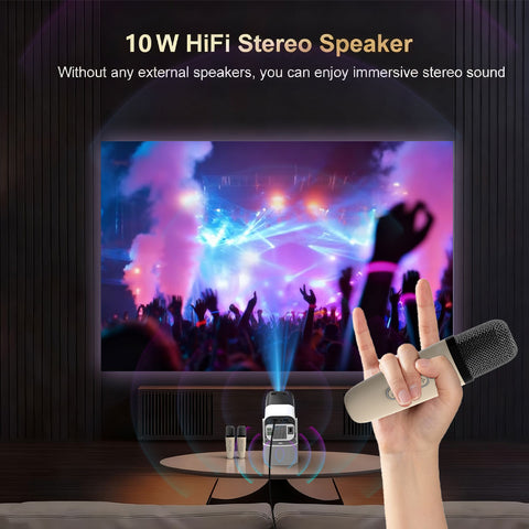 APEC KTV Karaoke Home Theater Projector Up To 130 inch - Retail & Event Display - additional detail photo 4