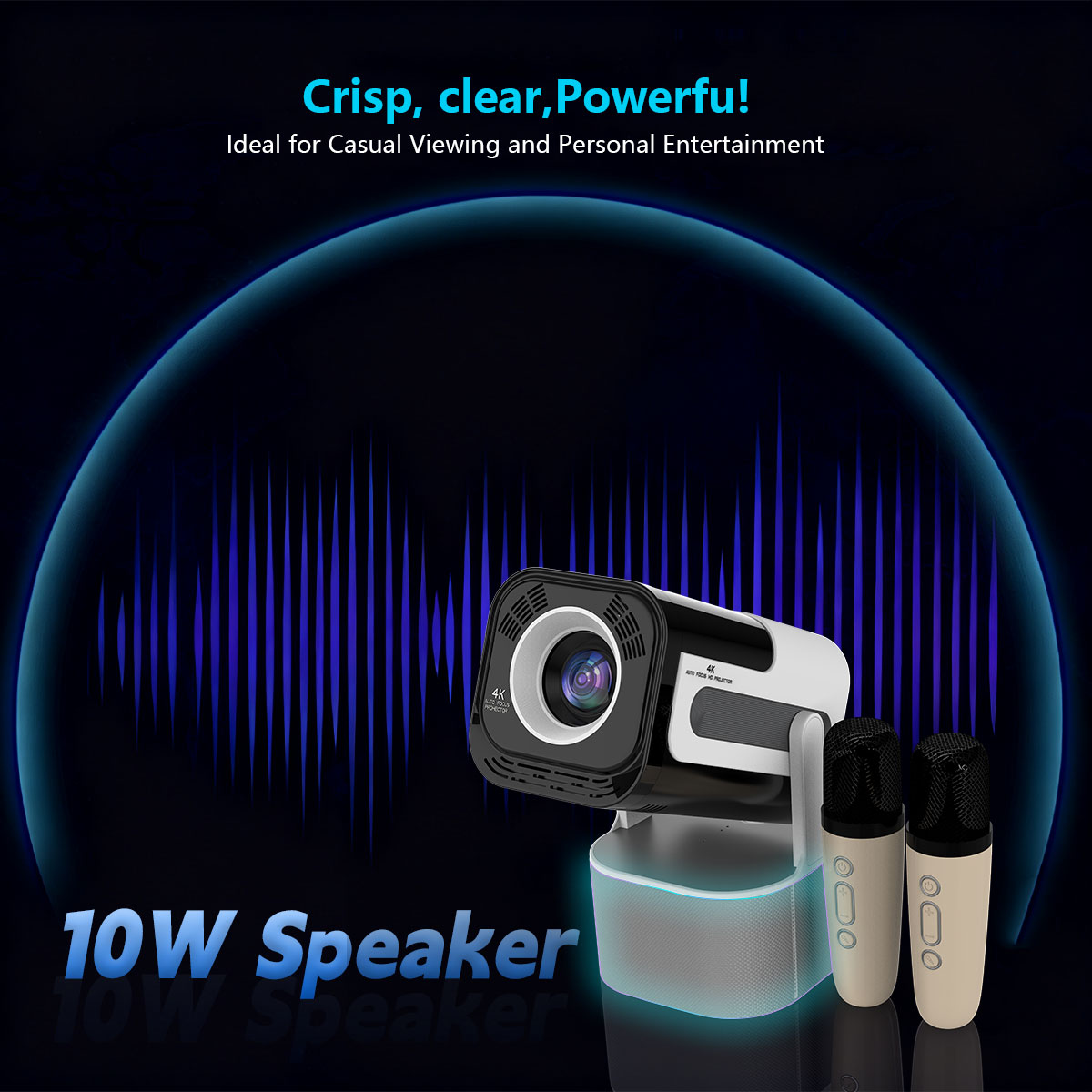 APEC KTV Karaoke Home Theater Projector Up To 130 inch - Retail & Event Display - additional detail photo 5