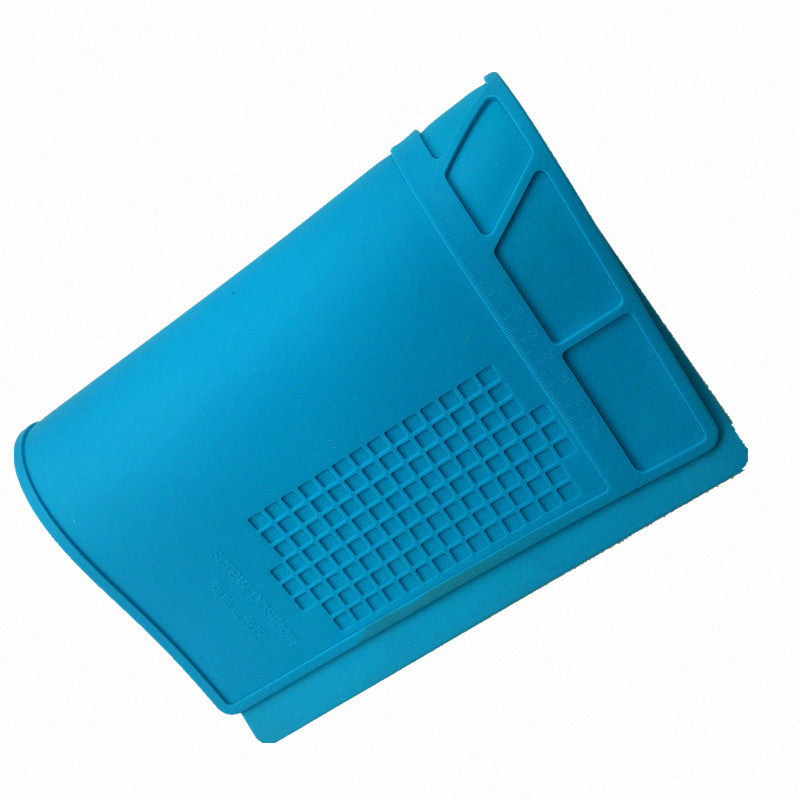 Mobile and computer repair Silicone table mat - included item or label detail