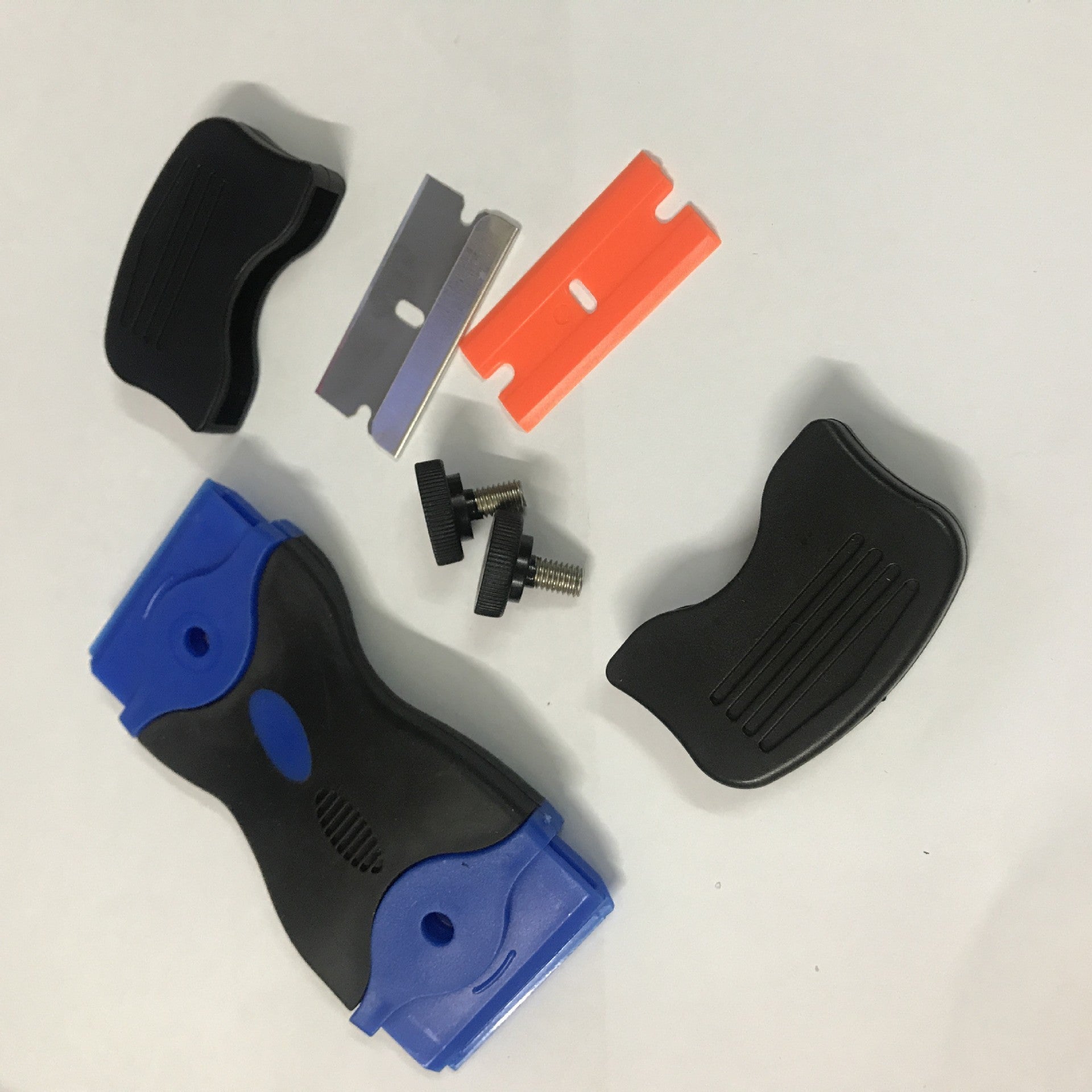 Phone Screen Glue Removal Shovel - Plastic Blade Scraper for OCA / UV / Polarizer Adhesive - Electronics Repair Essential - open kit or main tool view