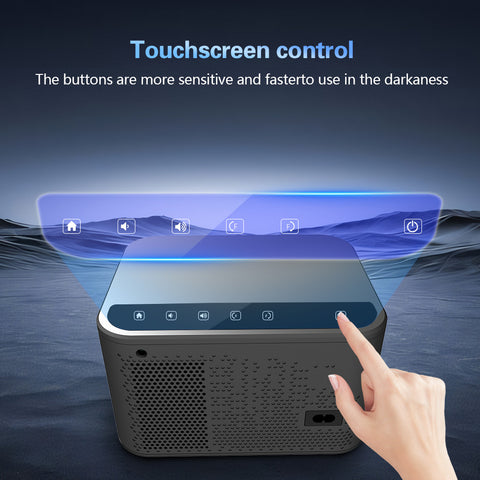 APEC A540 PRO Home Projector 4K hard decoding WIFI BT up to 130 inch - Retail & Event Display - additional detail photo 8