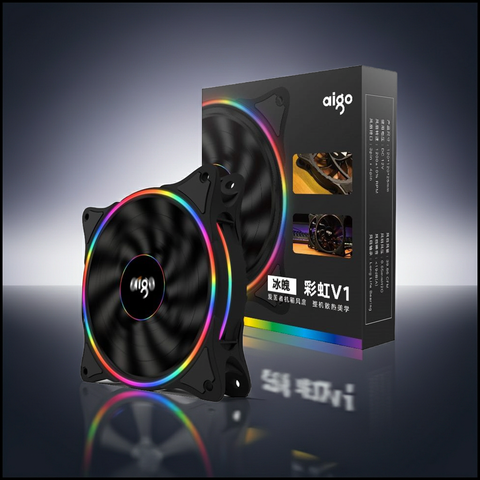 120mm 12V RGB PC Case Fan with 4-Pin Connector - additional detail photo 7