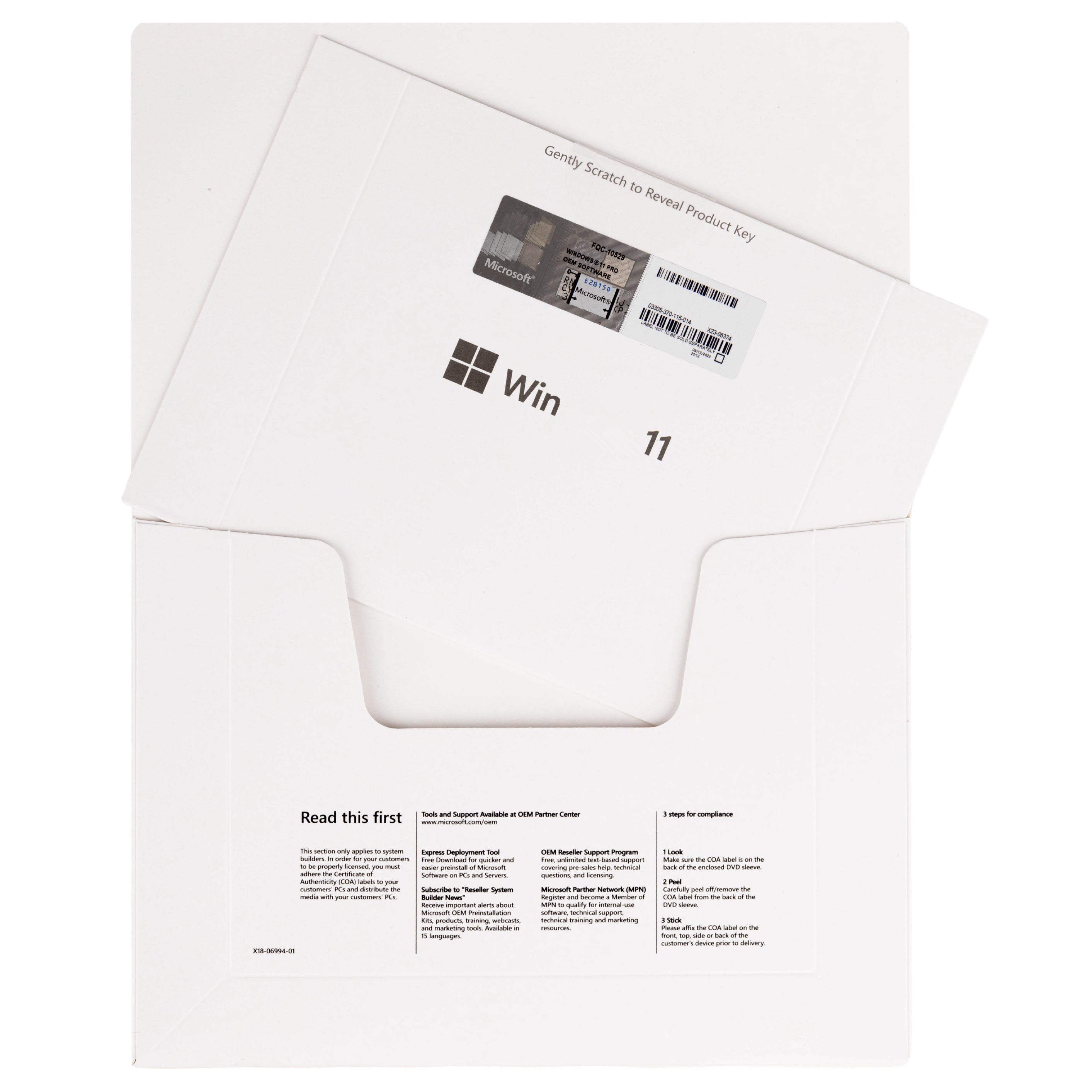 Microsoft Windows 11 Home 64bit OEM Eng Intl 1PK DSP OEI DVD - additional detail photo 4