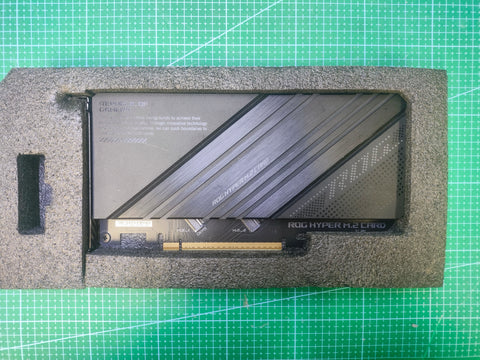ASUS ROG Hyper M.2 PCIe 5.0 Card - Dual NVMe Slots - additional detail photo 4