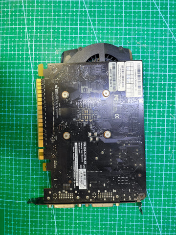 EVGA GeForce GT 740 2GB Superclocked GPU - included item or label detail