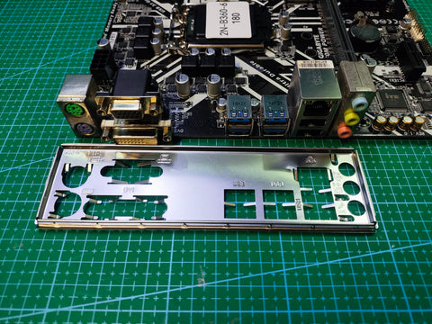 GIGABYTE B360 Motherboard LGA 1151 Intel 8th 9th Gen - Refurbished 90-Day Warranty - rear ports and connector detail