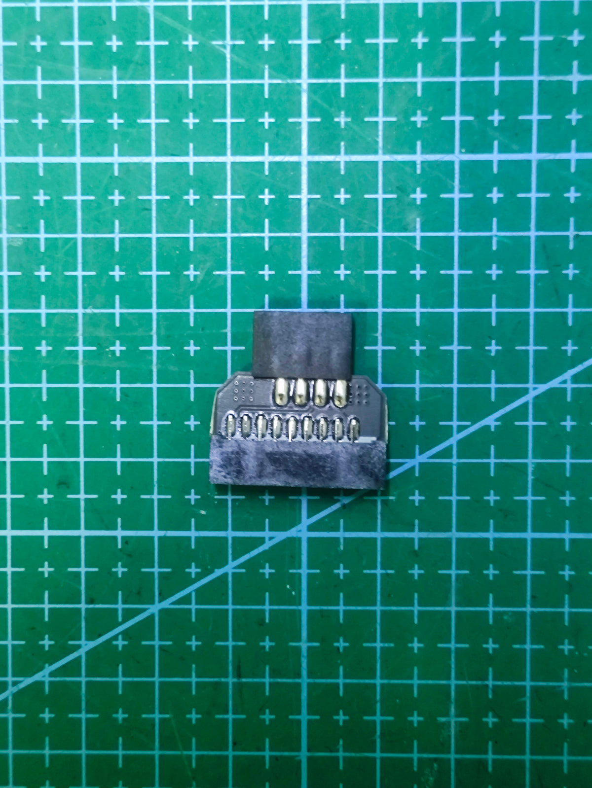 USB 2.0 9-Pin to USB 3.0 20-Pin Front Panel Header Adapter - main adapter or cable view