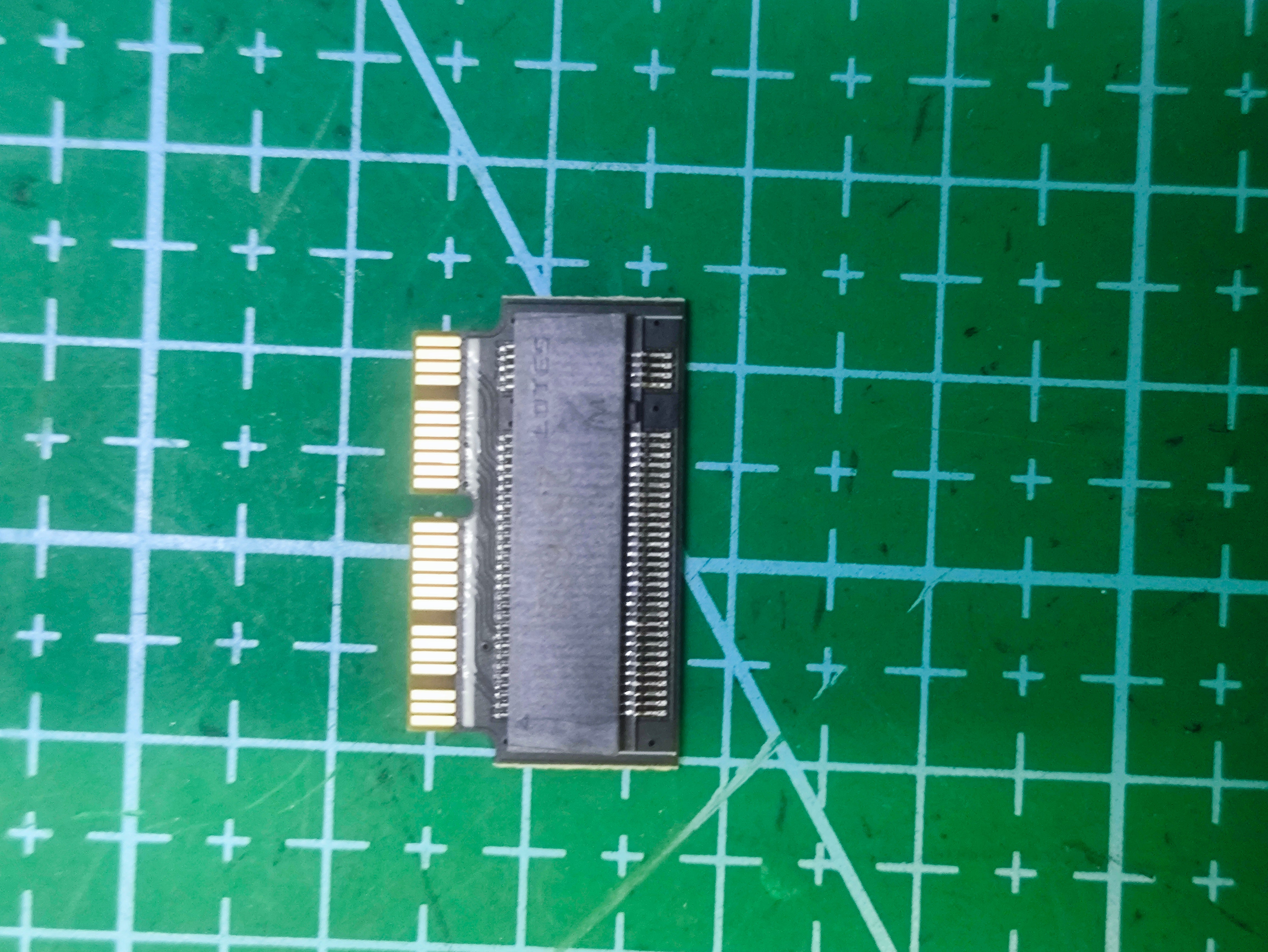 M.2 NVMe M2 SSD Converter Card for Apple Macbook Air Pro 2013-2017 A1466 A1502 - main part view
