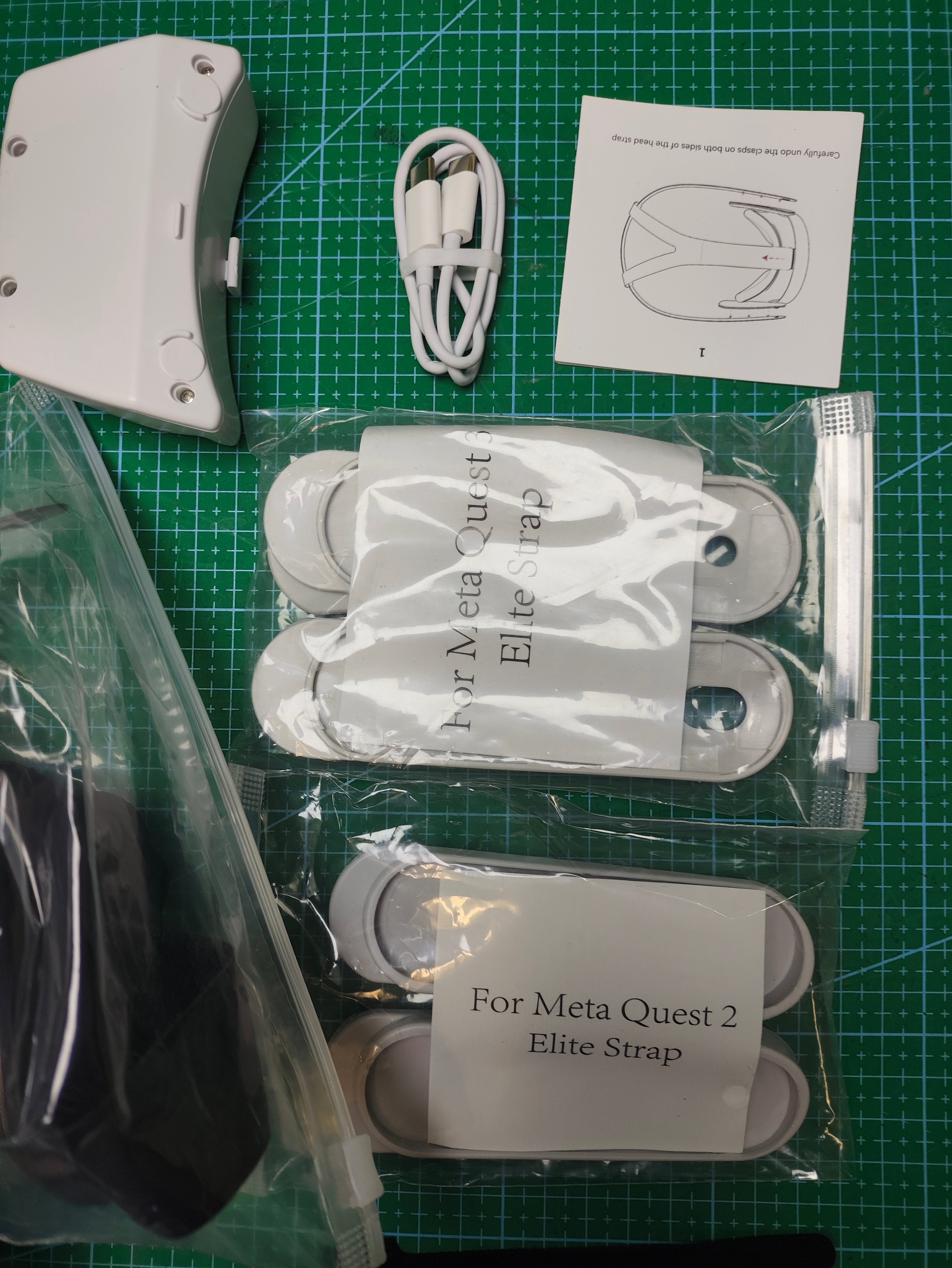 Battery Head Strap for Meta Quest 2 / 3 / 3S - 6000mAh - detail photo