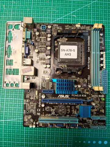 Refurbished GIGABYTE A78 motherboard – product detail image 1
