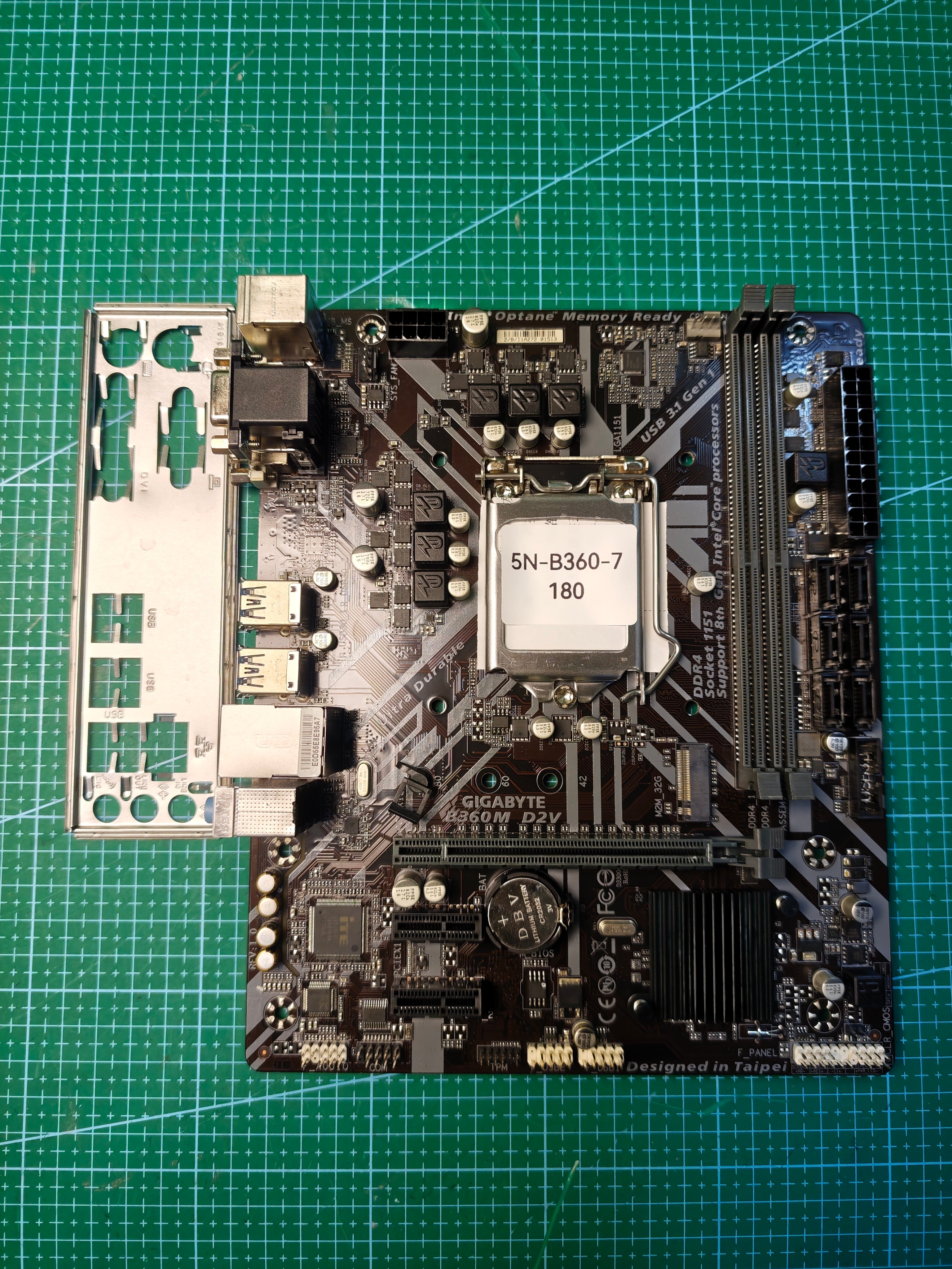 Refurbished GIGABYTE B360 motherboard – product detail image 1