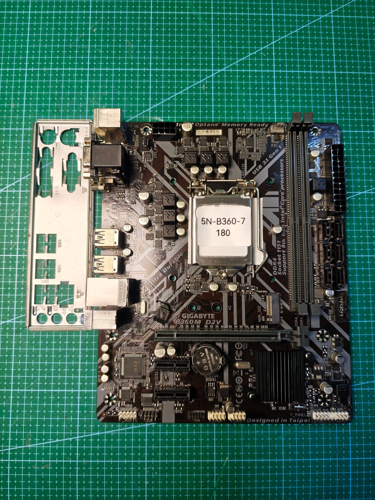 Refurbished GIGABYTE B360 motherboard – product detail image 1