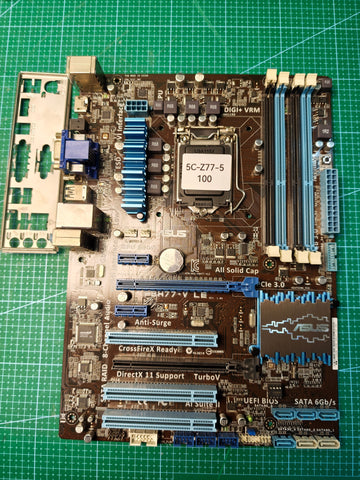 Refurbished ASUS Z77 motherboard – product detail image 1
