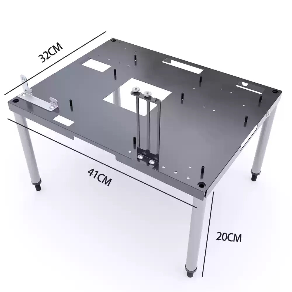 Multi-Layer Open Frame PC Case ATX MATX ITX Chassis Layer - connector or module detail