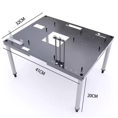 Multi-Layer Open Frame PC Case ATX MATX ITX Chassis Layer - connector or module detail