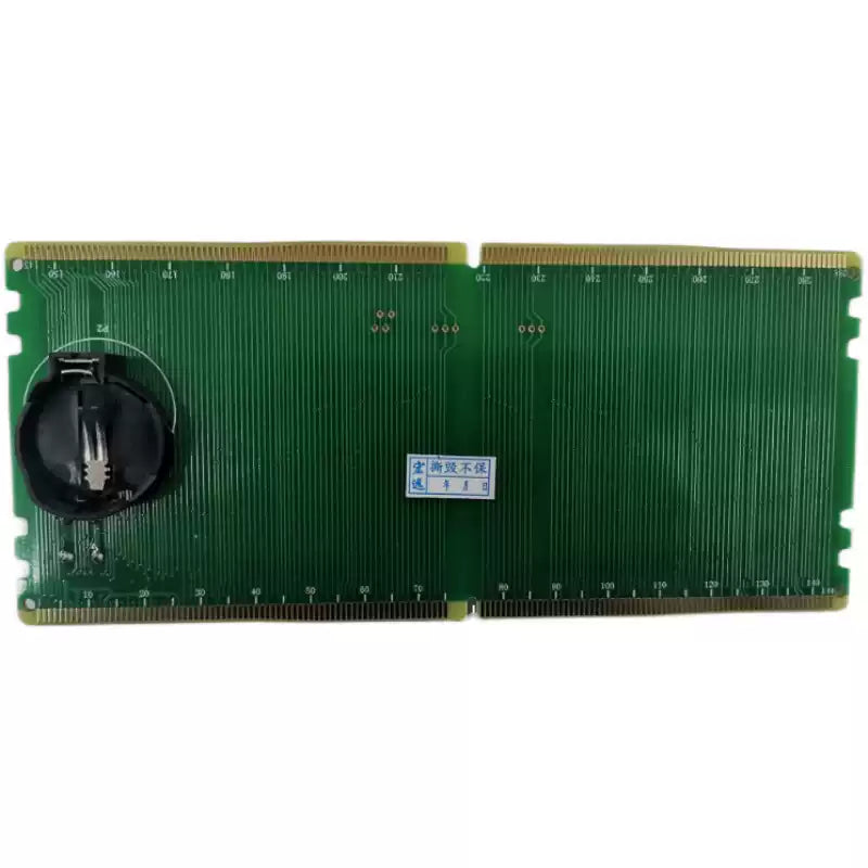DDR5 Desktop Computer Memory Slot Motherboard Repair Test Tool - Tested Refurbished Board - rear ports and connector detail