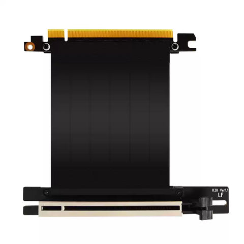 PCIe 4.0 x16 GPU Extension Cable - 180 Degree, 25cm - connector detail