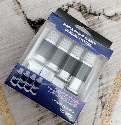 Phone & Small Tablet Screen Repair Clamp - Metal Pressing Fixture - Electronics Repair Essential - open kit or main tool view