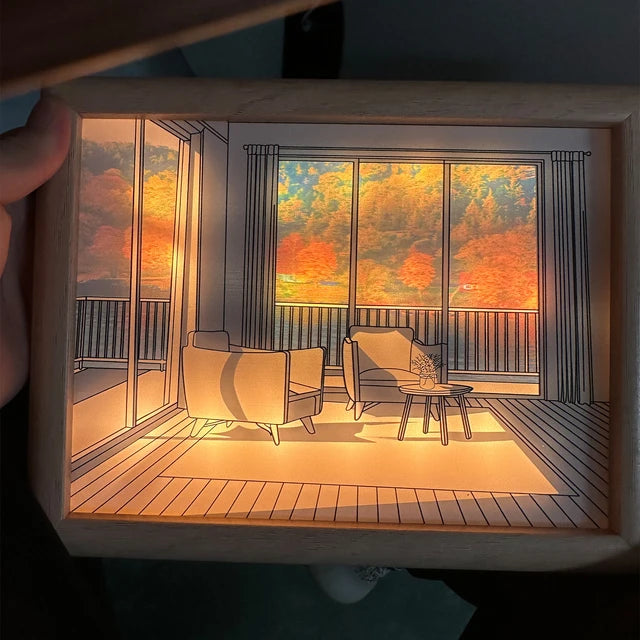 AEPC Light Painting Night Light - Window Pattern - additional detail photo 4