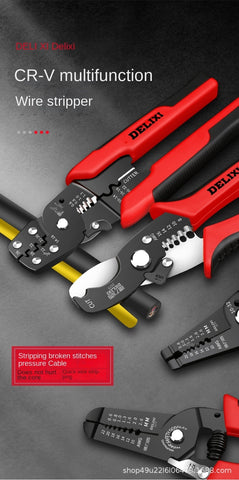 Delixi Multifunction wire stripper - included item or label detail