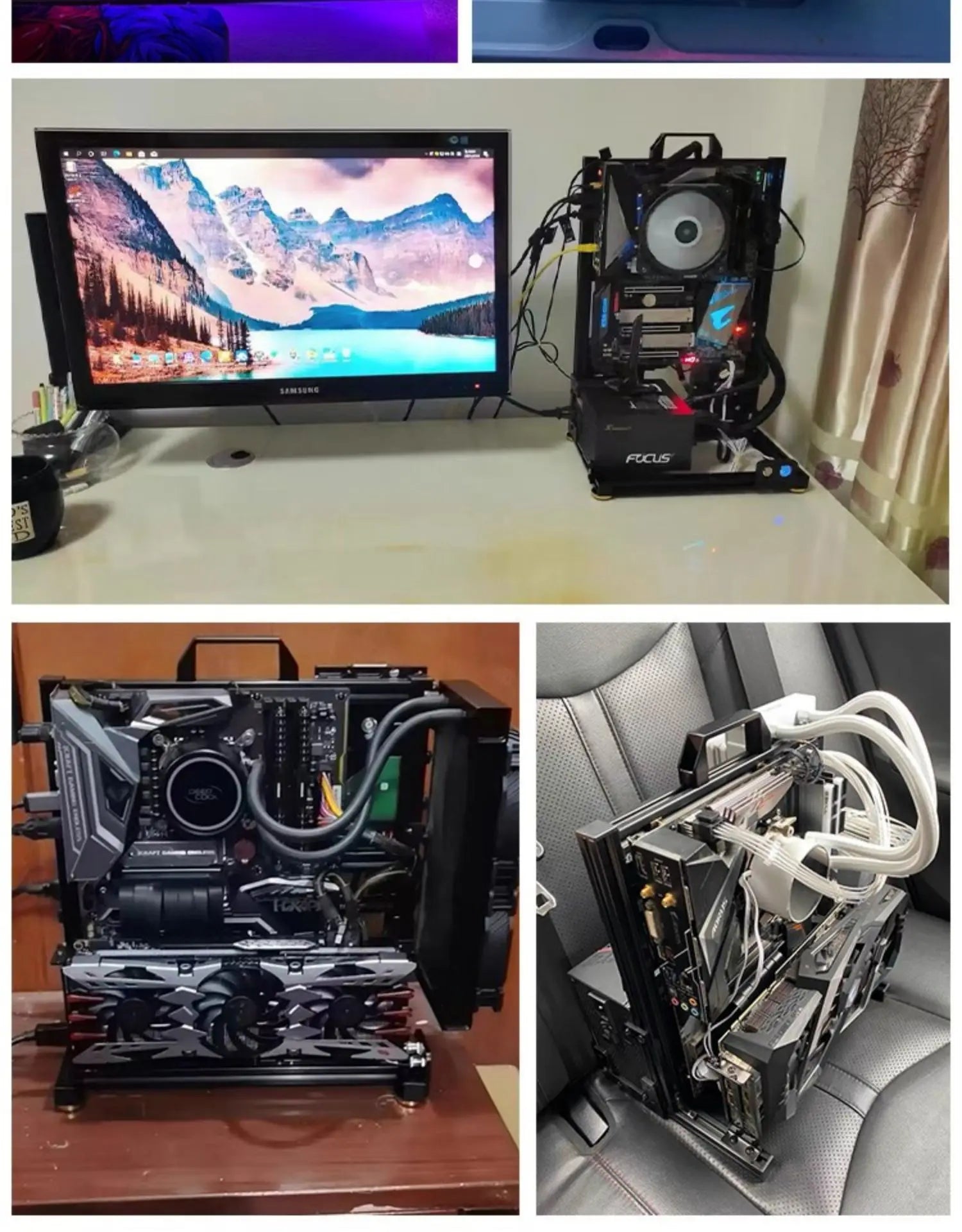 AEPC O1 Aluminum Open Desktop PC Test Bench Case - Ready for Local Pickup / Delivery - additional detail photo 5