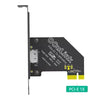 Desktop PCIe x1 to OCuLink Gen4 Adapter - main adapter or cable view