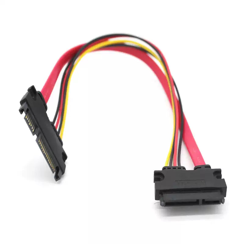 22-Pin SATA Male to Female Cable - use-case or included-part detail