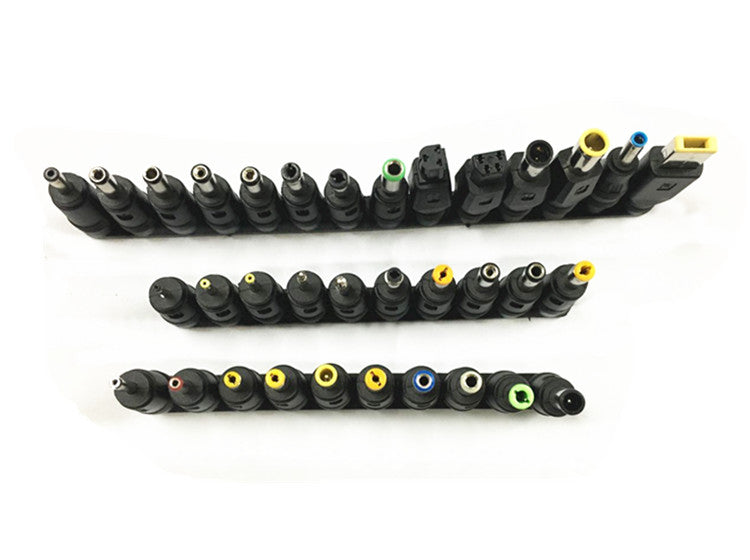 96W Adjustable Laptop Charger with 34 Tips - detail photo