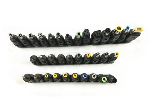 96W Adjustable Laptop Charger with 34 Tips - detail photo